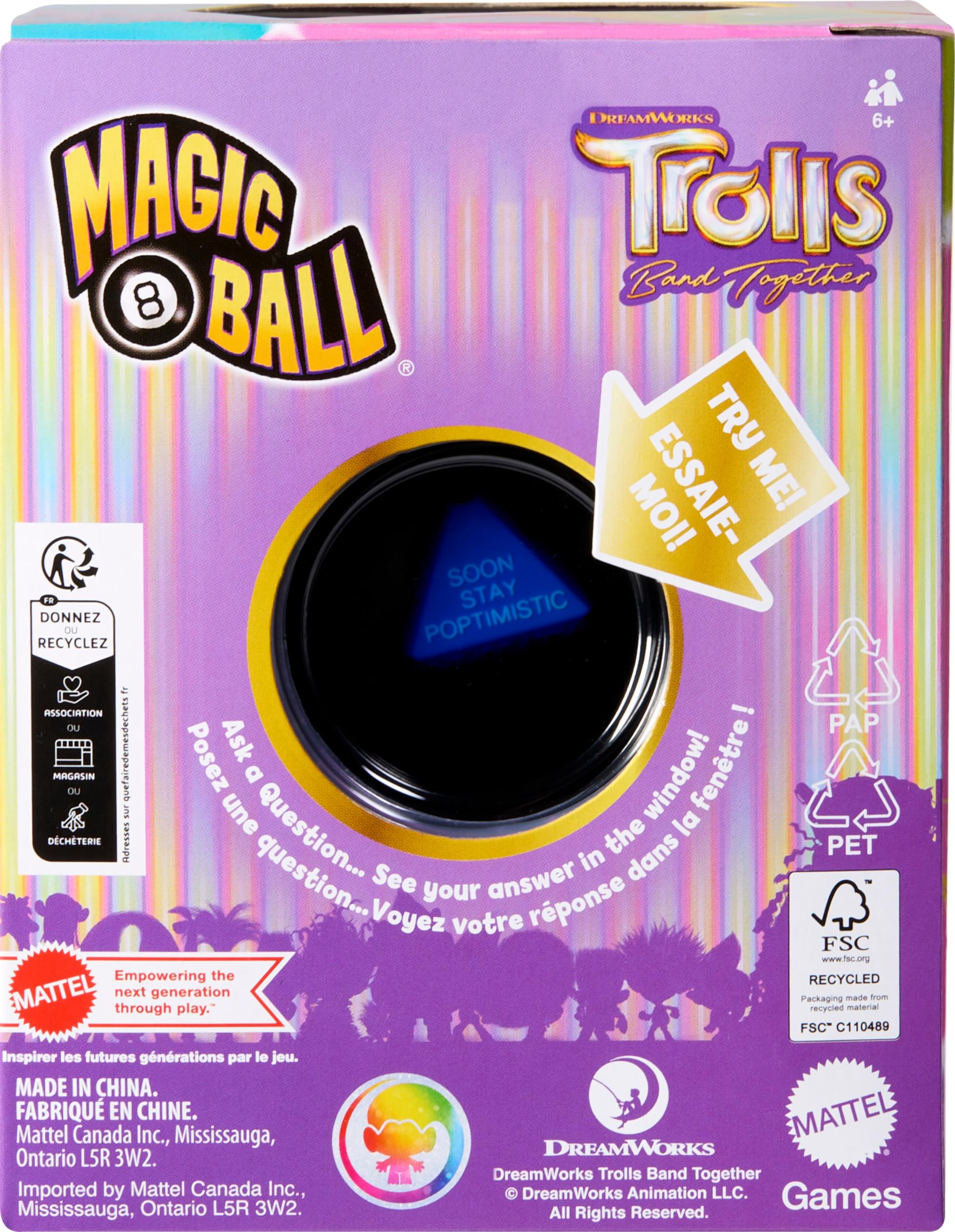 Amazon | Mattel Games マジック 8 ボール ドリームワークス